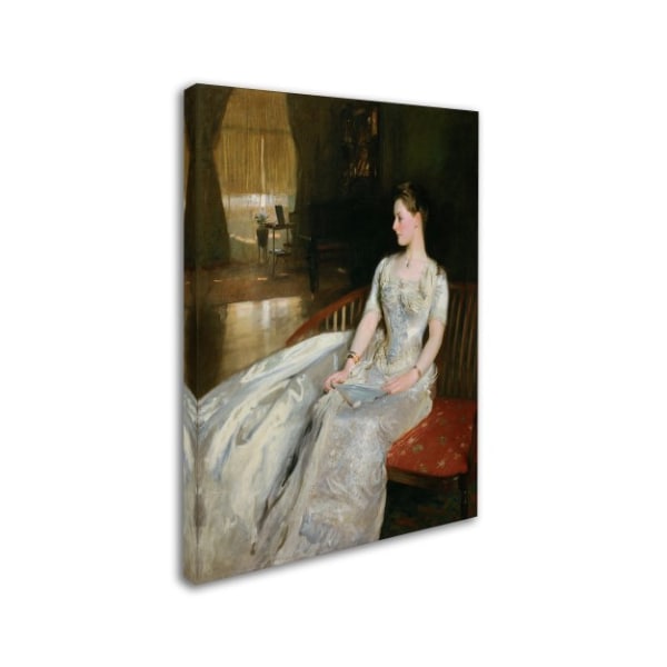 John Singer Sargent 'Mrs Cecil Wade' Canvas Art,14x19